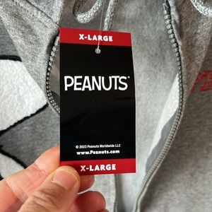 Peanuts | Jackets & Coats | Snoopy Peanuts Sweat Jacket Gray Hoodie ...